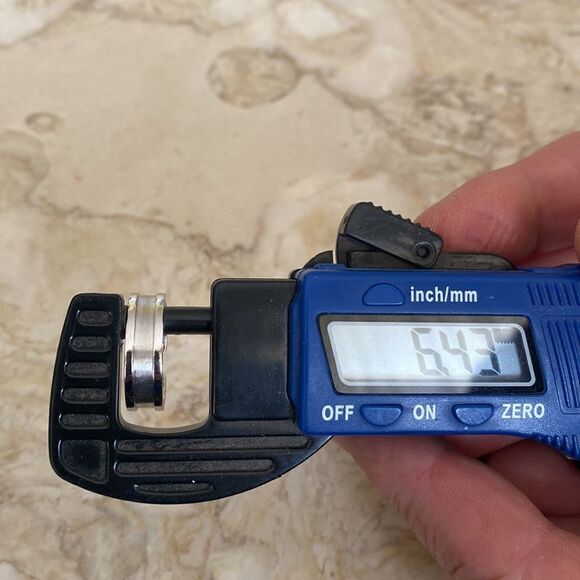 Cartier C De Cartier 18K White Gold Band Size 57 Mint Condition in Box - Picture 12 of 13